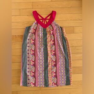 NWOT tribal print shift dress